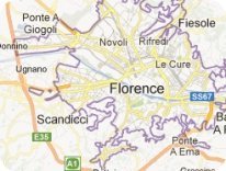 Map Of Florence Italy