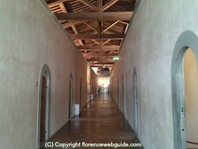 Convent of San Marco corridor with monk's cells
