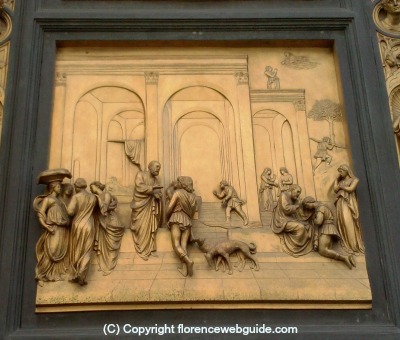 'Jacob and Esau' panel by Ghiberti