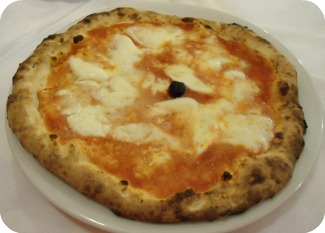 Florence Restaurants - Pizza Places - margherita at Dantesca