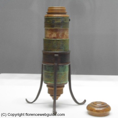 a microscope from the 1600's