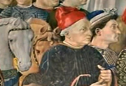 Cosimo the Elder, head of Medici family, man who commissioned the building of the palace