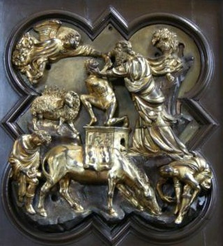 Brunelleschi's panel, runner-up in the competition