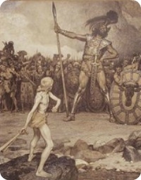 Statue of David - the story of David and Goliath