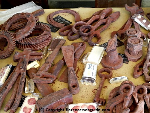 Tools made out of yummy chocolate
