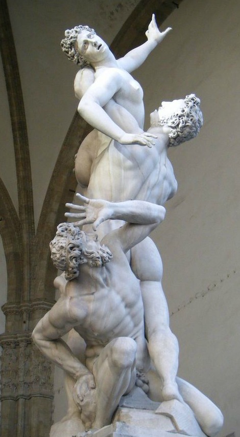 Rape of Sabines by Giambologna