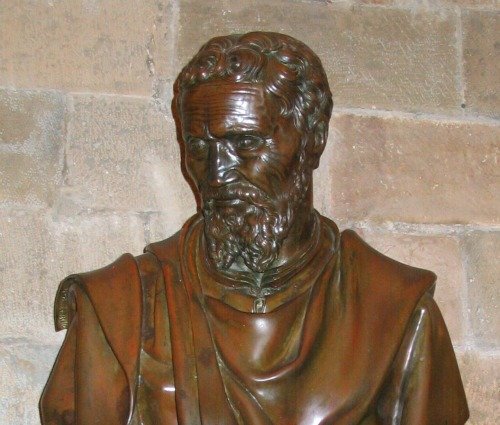 Bust of Michelangelo Buonarroti