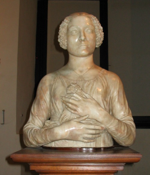 Dama by Verrocchio at the Bargello