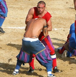 Calcio in costume in Santa Croce Florence