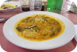 Cheap Restaurants in Florence - Sabatino vegetable soup with rice