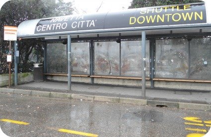 Florence airport shuttle service bus stop