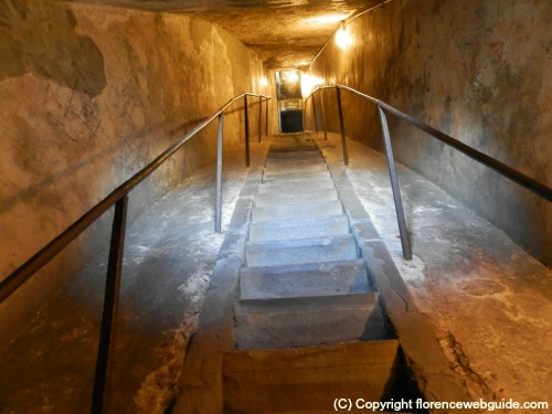 This part of the stairs up the dome is where you are climbing up the very curvy part, hold on!