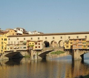 the Ponte Vecchio - one of Florence's most admired landmarks