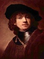 Uffizi Gallery Florence - Rembrandt Self-Portrait