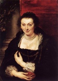 Uffizi Gallery Florence - Rubens Isabella Brandt portrait
