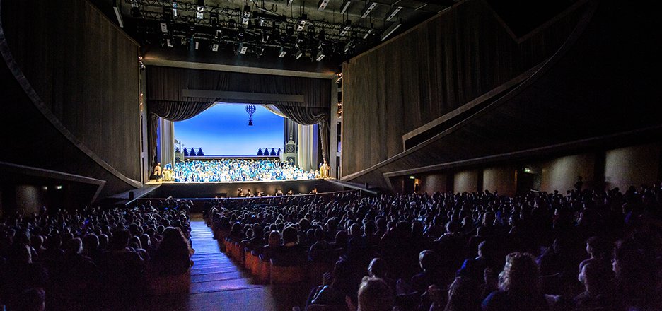 The Florence opera house with its state-of-the-art design