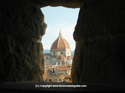 Dome of Florence seen from the Battlements of Palazzo Vecchio