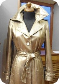 Florence Shopping - Leather Jackets - gorgeous trench in nappa leather