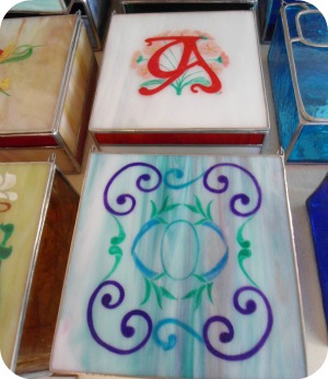 Florence Shopping - Niche Shops - Artigianni hand-painted stained glass