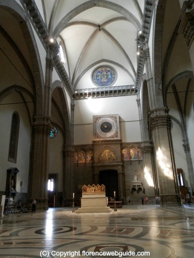 Interior of the Duomo