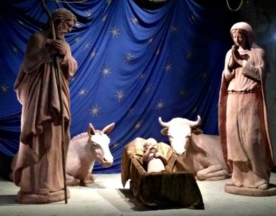 Nativity scene at the Florence cathedral