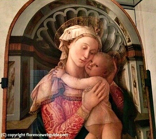 Madonna and child by Filippo Lippi