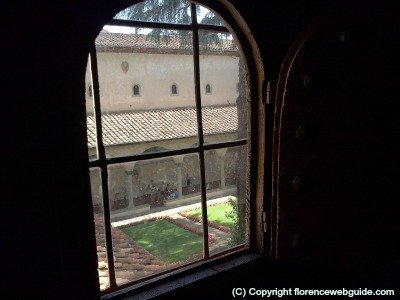 View from a cell of the convent of San Marco