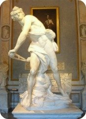 Bernini's statue of David