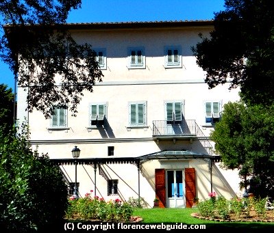 The Bardini Villa overlooking Florence