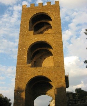 Torre San Niccolò in Florence, open in summer