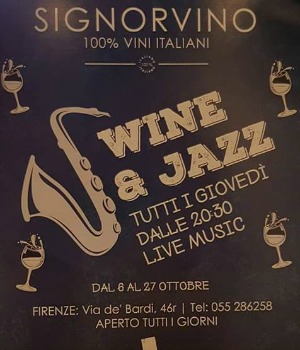 Enjoy a Wine & Jazz night at Signorvino